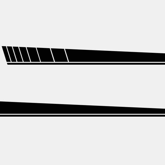 Racing Stripes | Nevada | Set van 2 strips