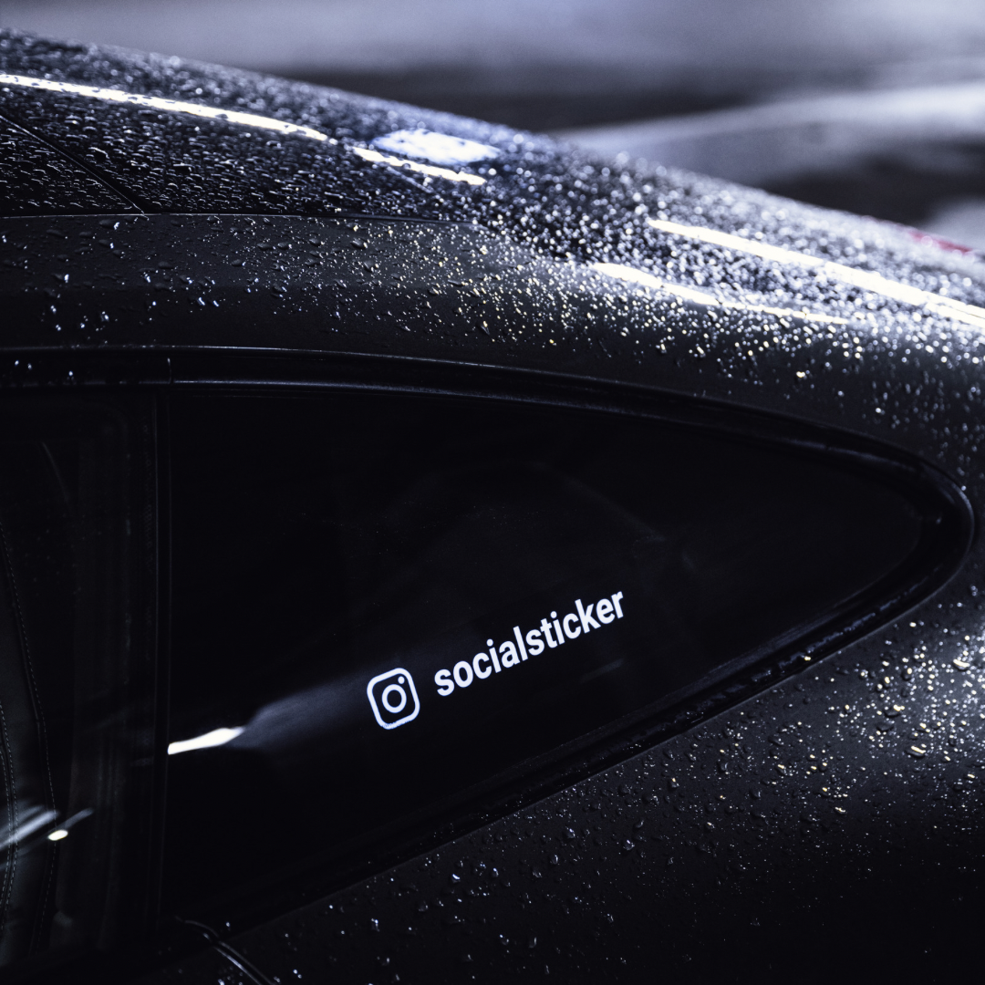 Instagram led sticker