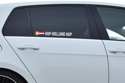 Oranje rally sticker